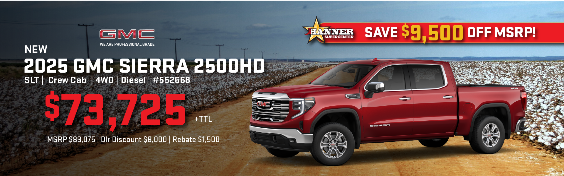 2025 Sierra 2500HD SLT